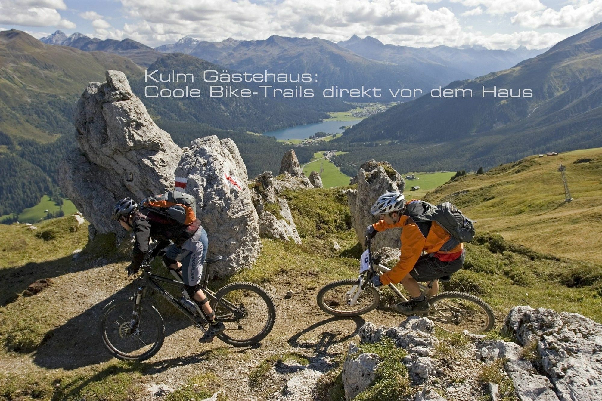 Kessler'S Kulm Gaestehaus Davos Bagian luar foto